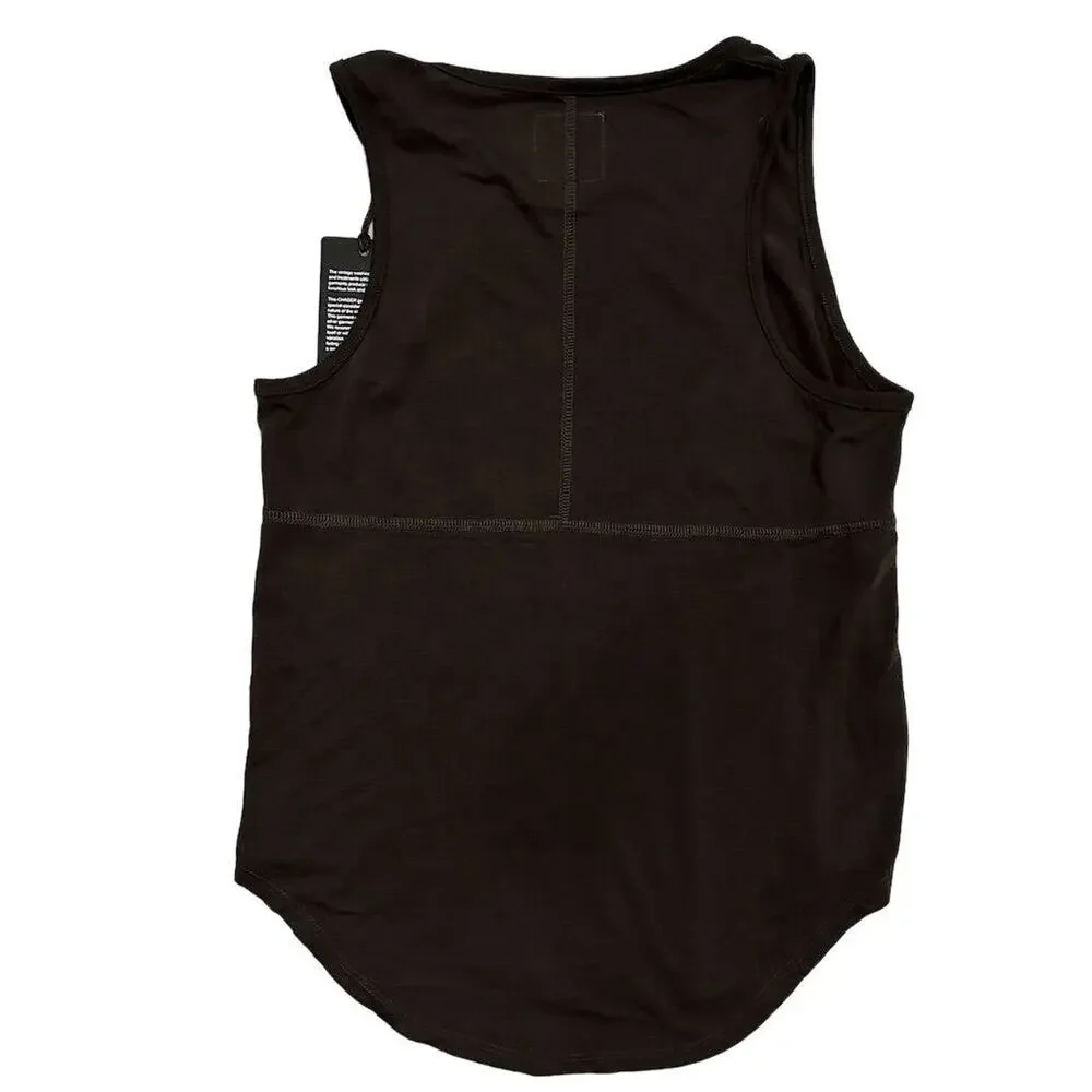 Chaser Women's Sleeveless‎ Black Vintage Wash Tank Top Size S Casual - Picture 2 of 6